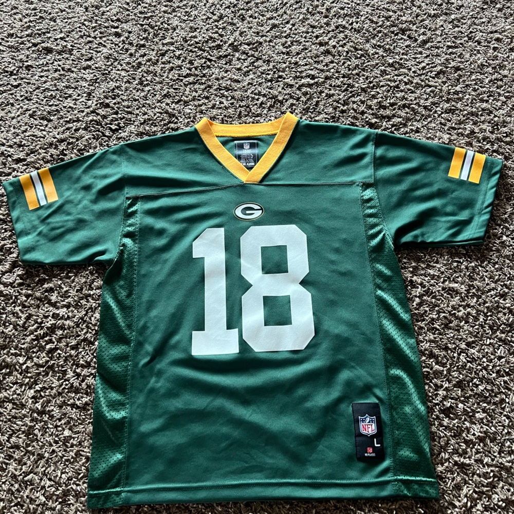 NFL Green and Yellow Kids Jersey